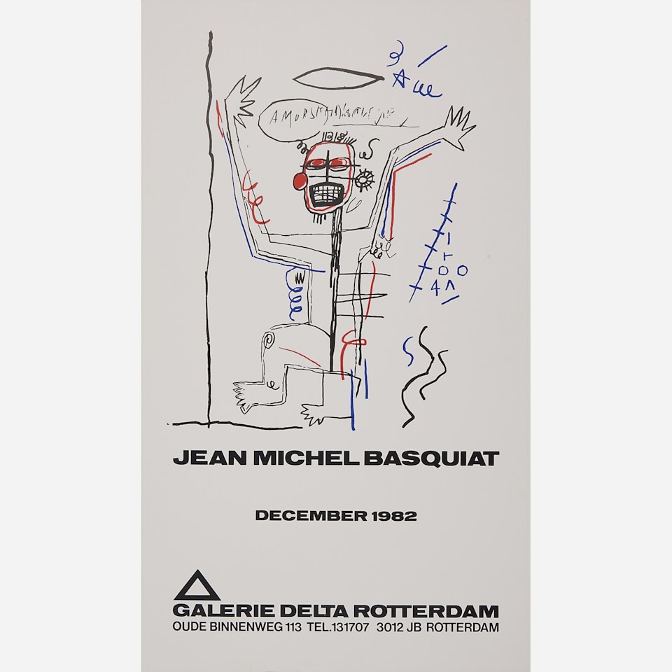 Untitled (Galerie Delta) by Jean-Michel Basquiat