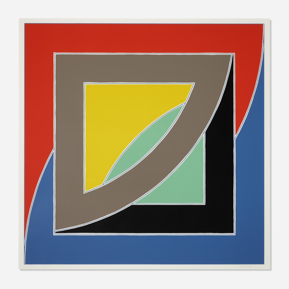 River of Ponds III (from the Newfoundland series) by Frank Stella