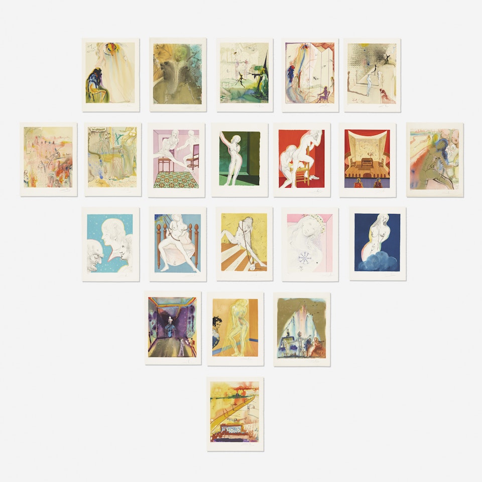 The Marquis de Sade portfolio by Salvador Dali