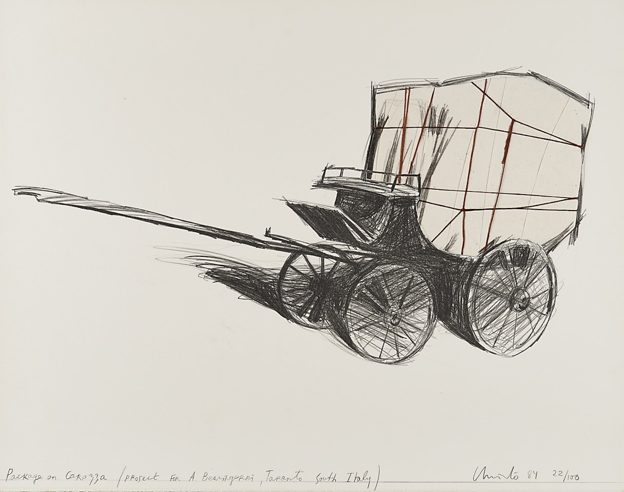 Package on Carozza by Christo