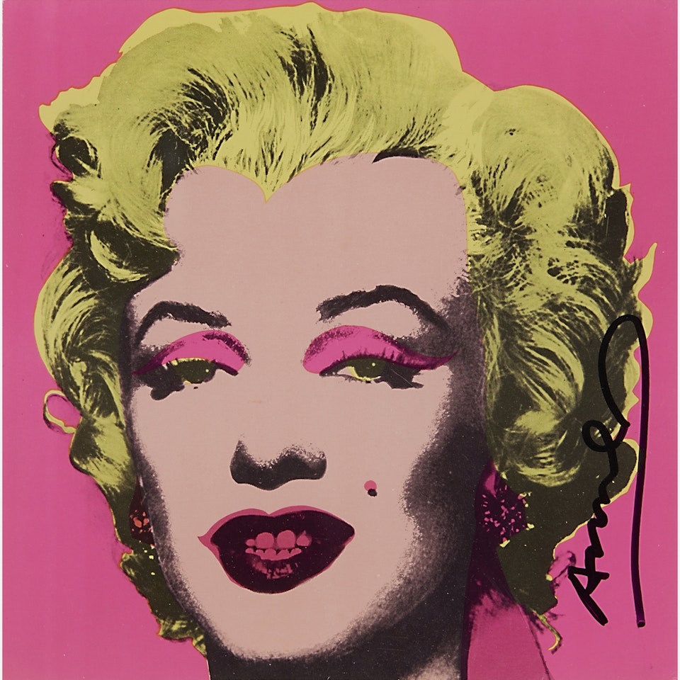 Marilyn Invitation (Castelli Gallery) by Andy Warhol