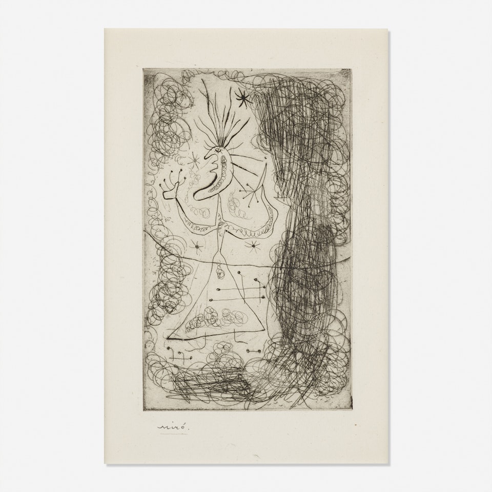 Untitled from Stephen Spender's Fraternity by Joan Miró