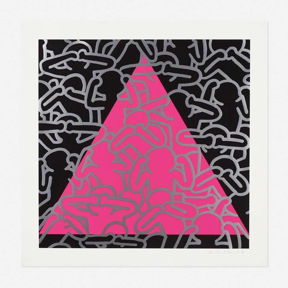 Silence Equals Death by Keith Haring