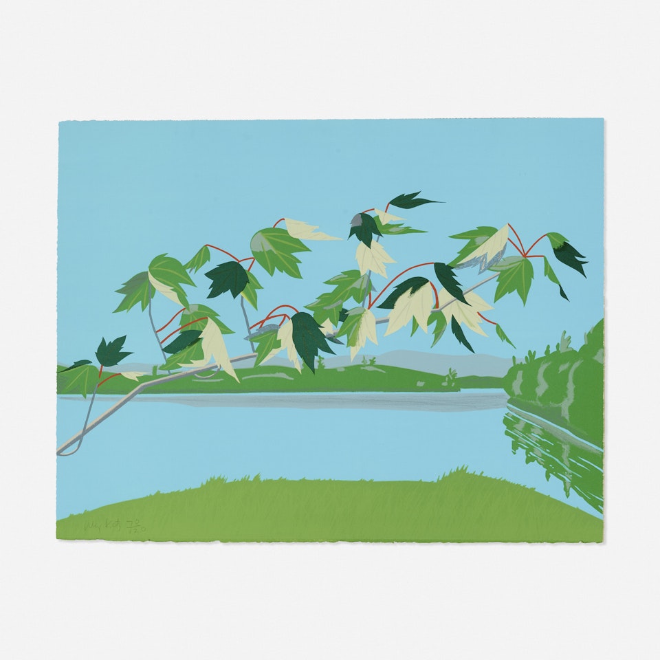 Late July I (from the Ten Lithographs by Ten Artists portfolio) by Alex Katz