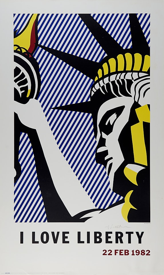 I Love Liberty by Roy Lichtenstein