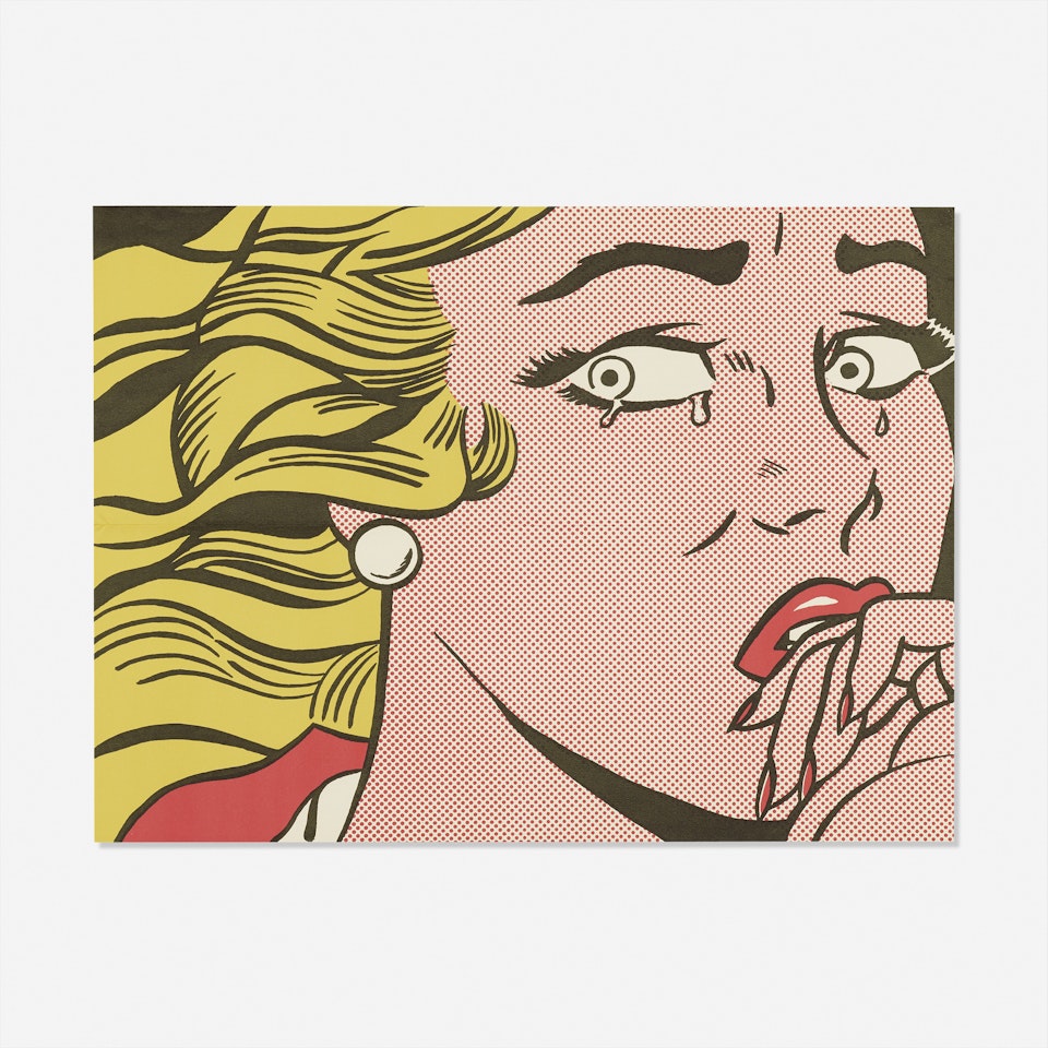 Crying Girl by Roy Lichtenstein