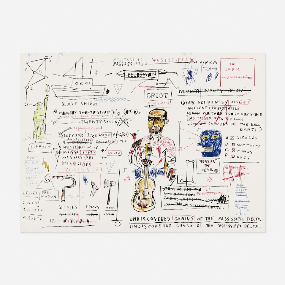 Untitled by After Jean-Michel Basquiat