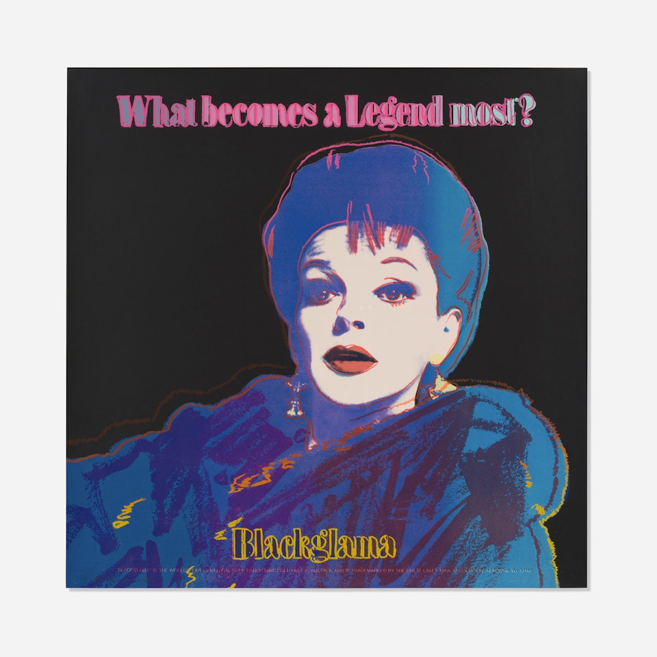 Blackglama (Judy Garland) (from the Ads Portfolio) by Andy Warhol