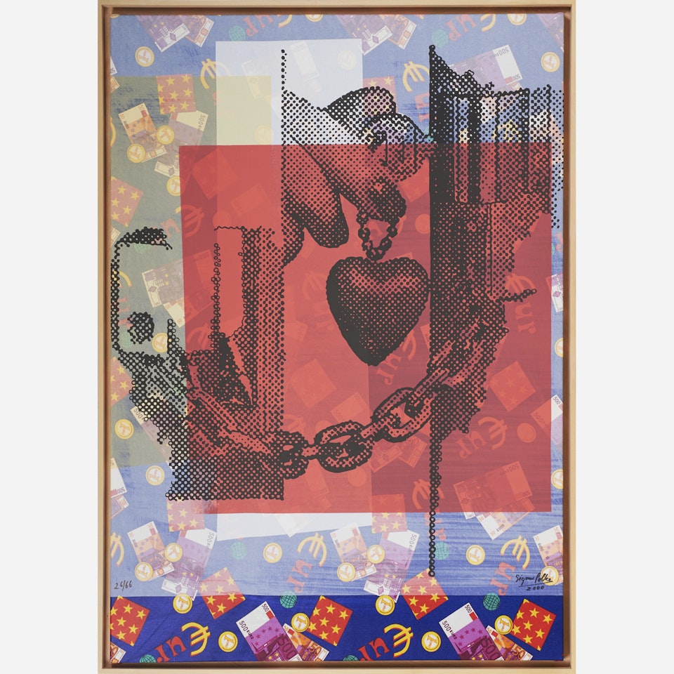 S.H. oder die Liebe zum Stoff by Sigmar Polke