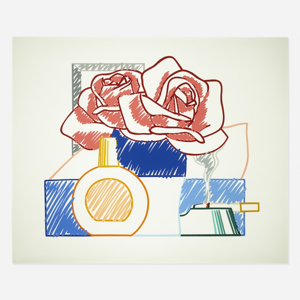 Scribble Version of Still Life #58 by Tom Wesselmann
