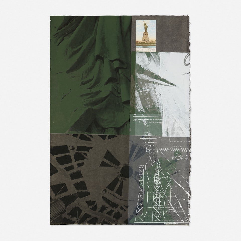 Statue of Liberty (from the New York, New York portfolio) by Robert Rauschenberg
