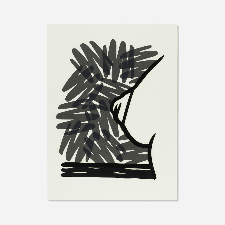 Seascape Tit with Scribble by Tom Wesselmann
