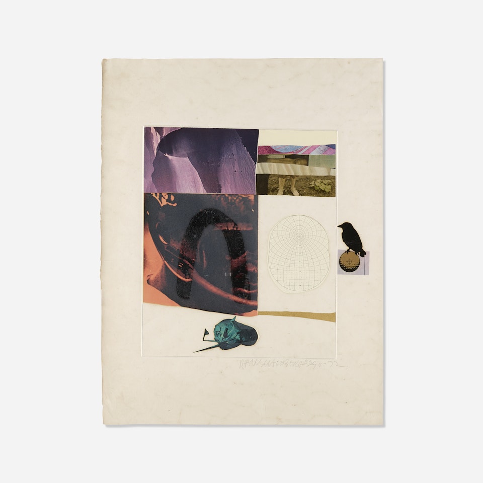 Horsefeathers Thirteen - IX by Robert Rauschenberg