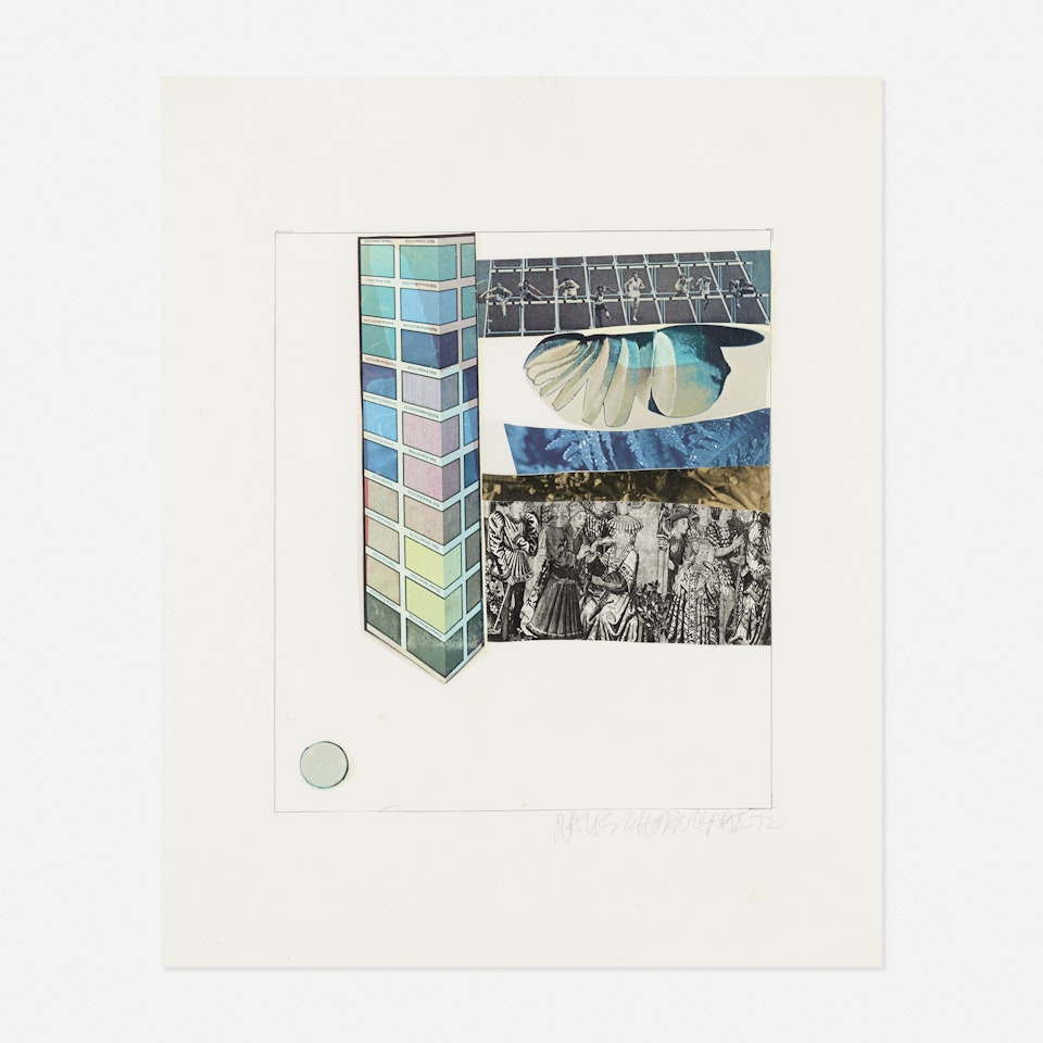 Horsefeathers Thirteen IV by Robert Rauschenberg