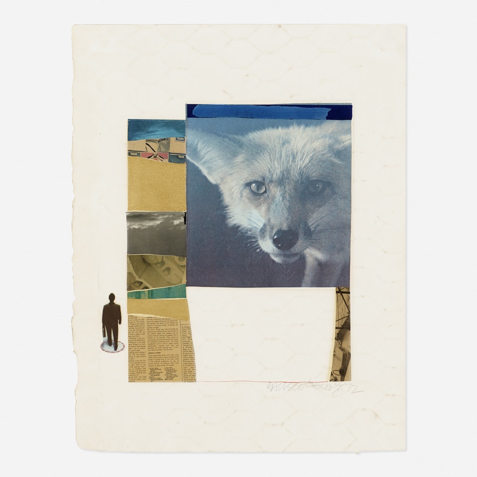 Horsefeathers Thirteen XII by Robert Rauschenberg