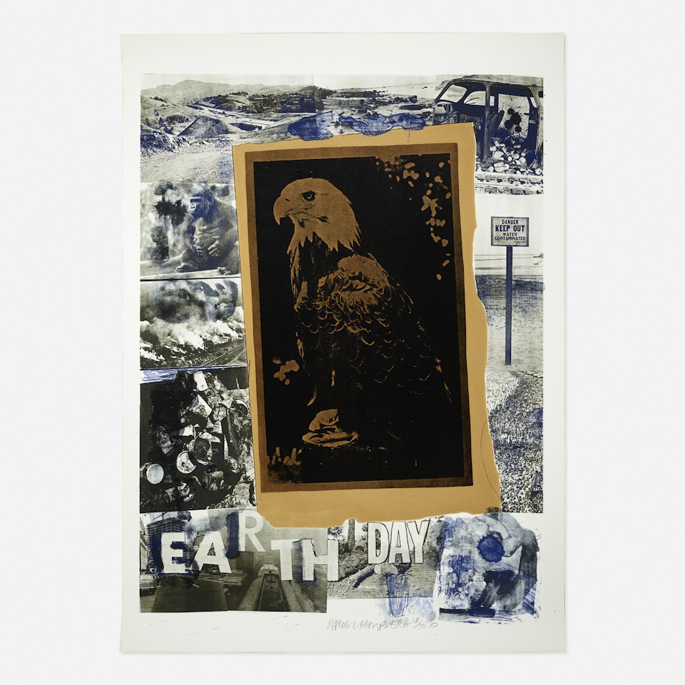 Earth Day by Robert Rauschenberg