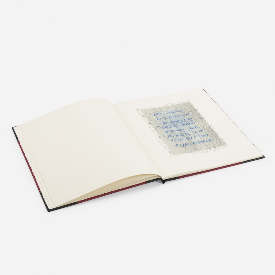 Sayings (from Mark Twain's Pudd'nhead Wilson) by Ed Ruscha
