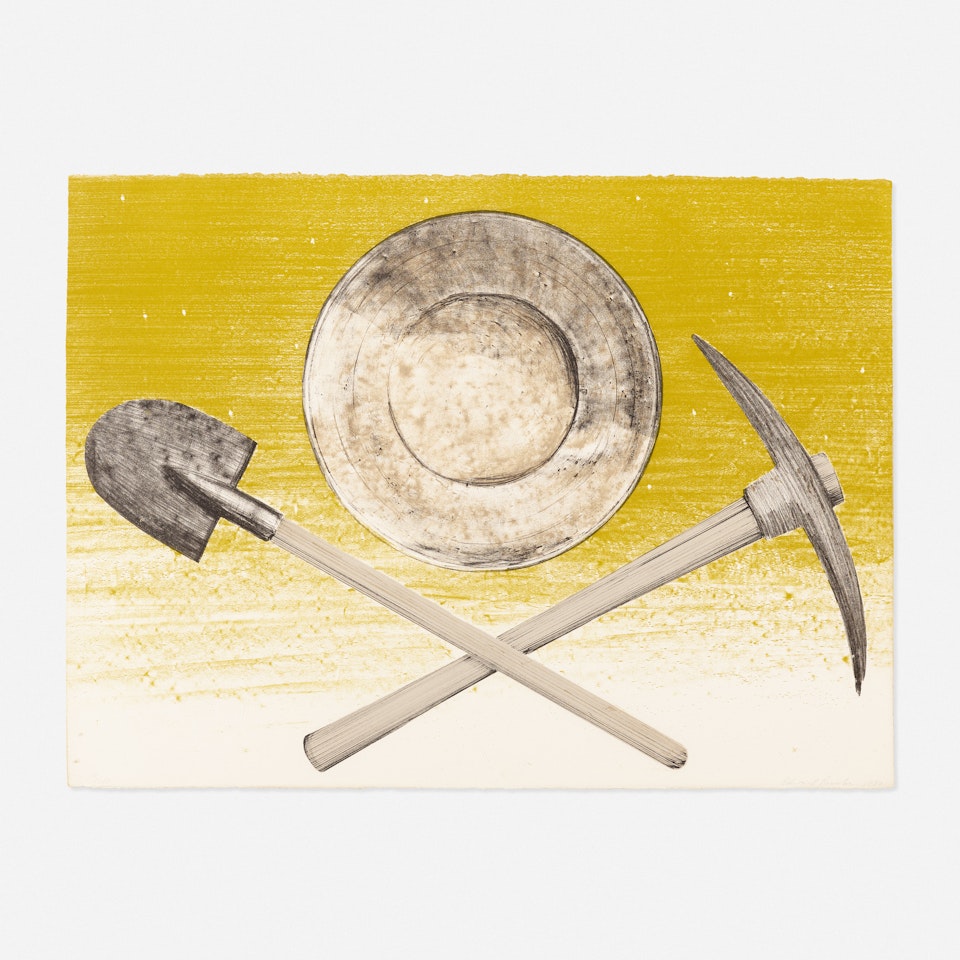 Pick, Pan, Shovel by Ed Ruscha