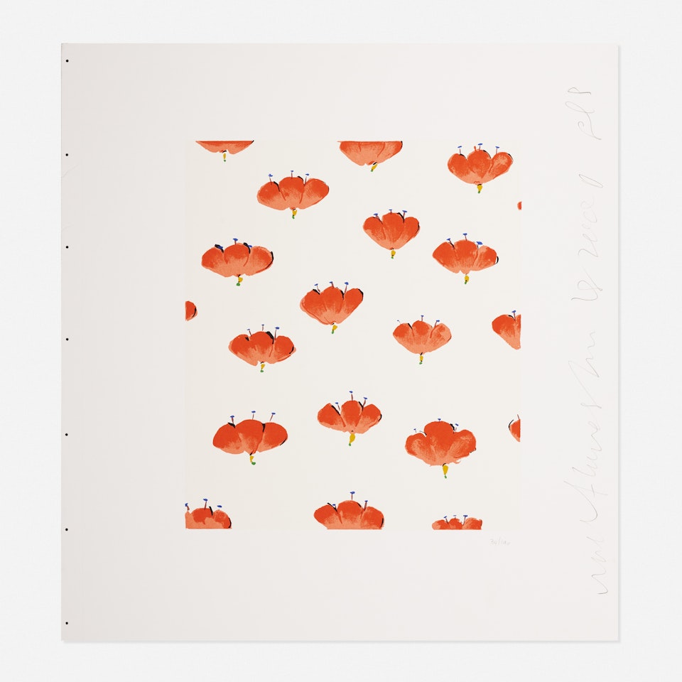 Wallflowers by Donald Sultan