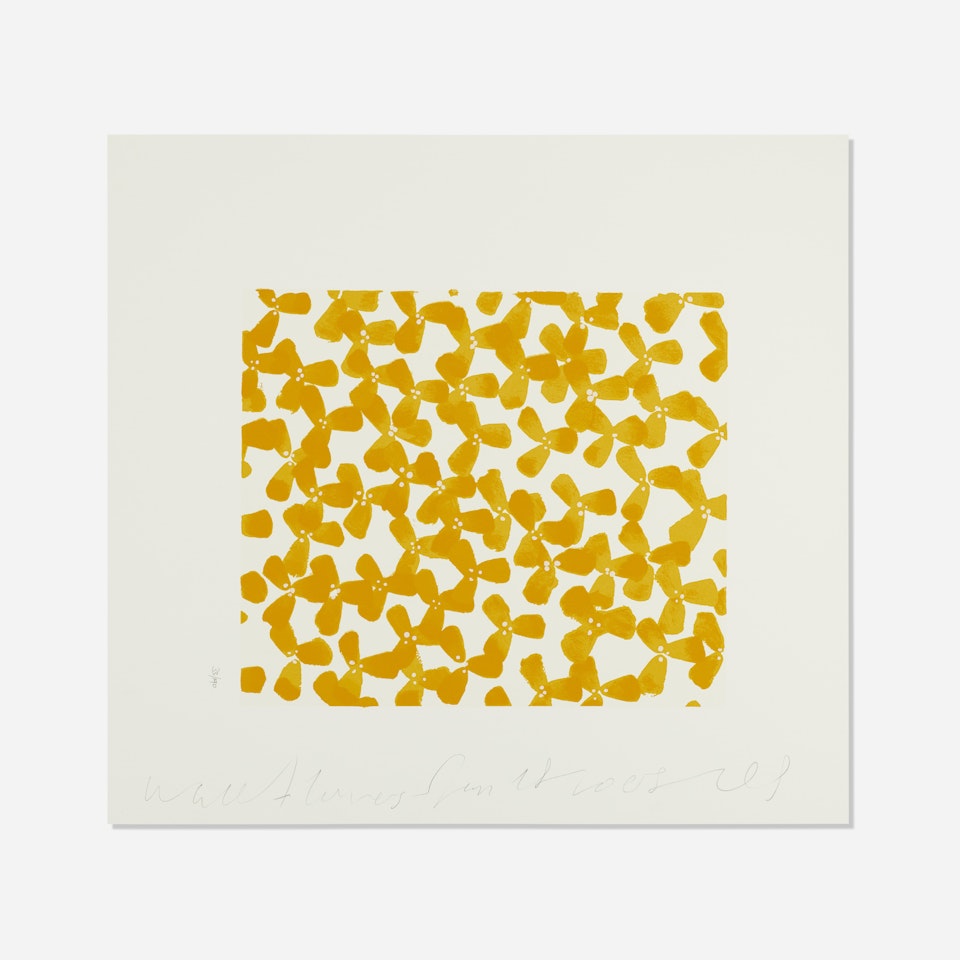 Wallflower 34 (from the Wallflowers series) by Donald Sultan
