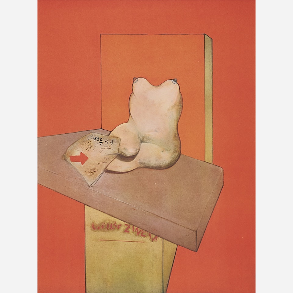 Study of a Human Body After Ingres by Francis Bacon