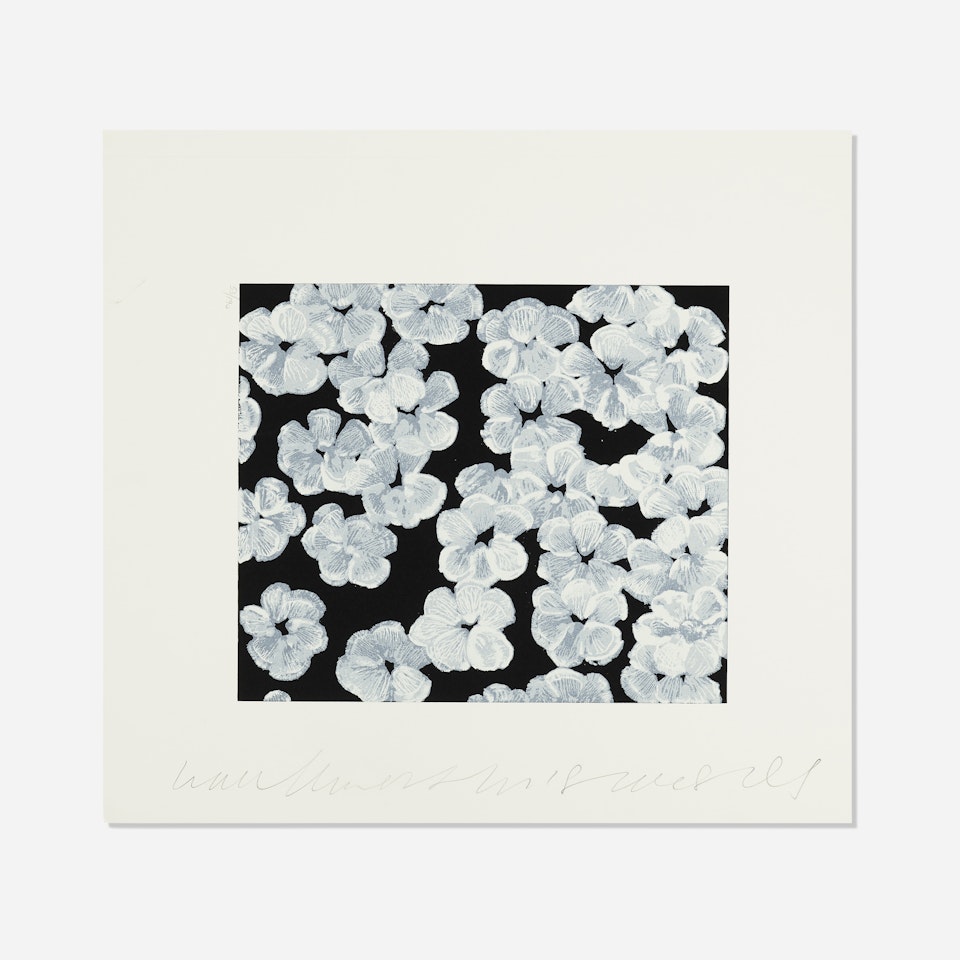 Wallflower 8 (from the Wallflowers series) by Donald Sultan