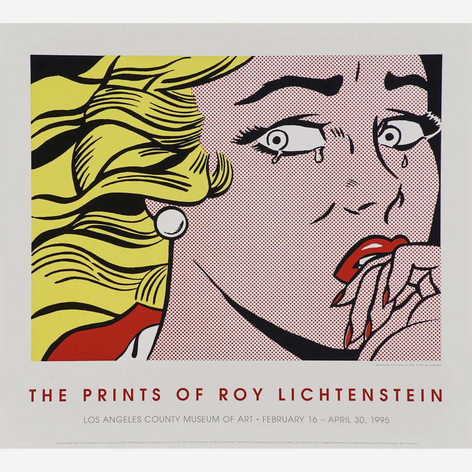 Crying Girl (Los Angeles Contemporary Museum of Art) by Roy Lichtenstein