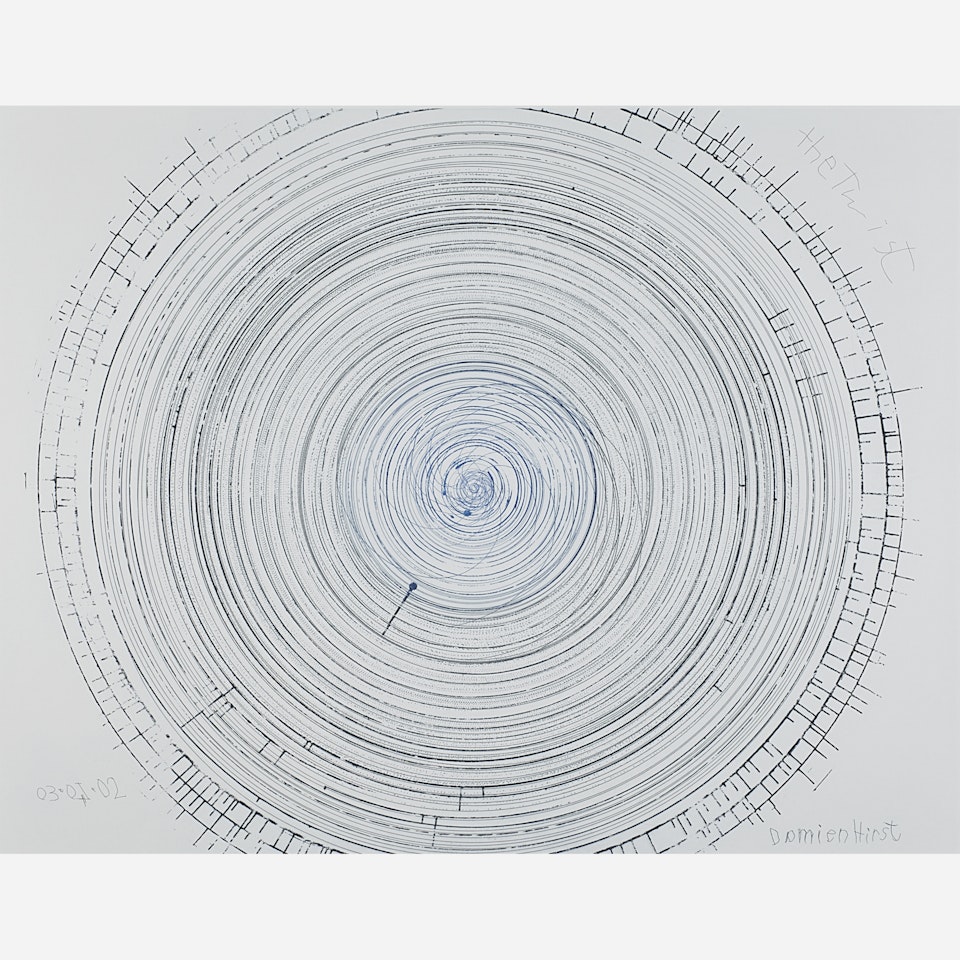 The Twist from In a Spin, the Action of the World on Things, Volume II by Damien Hirst