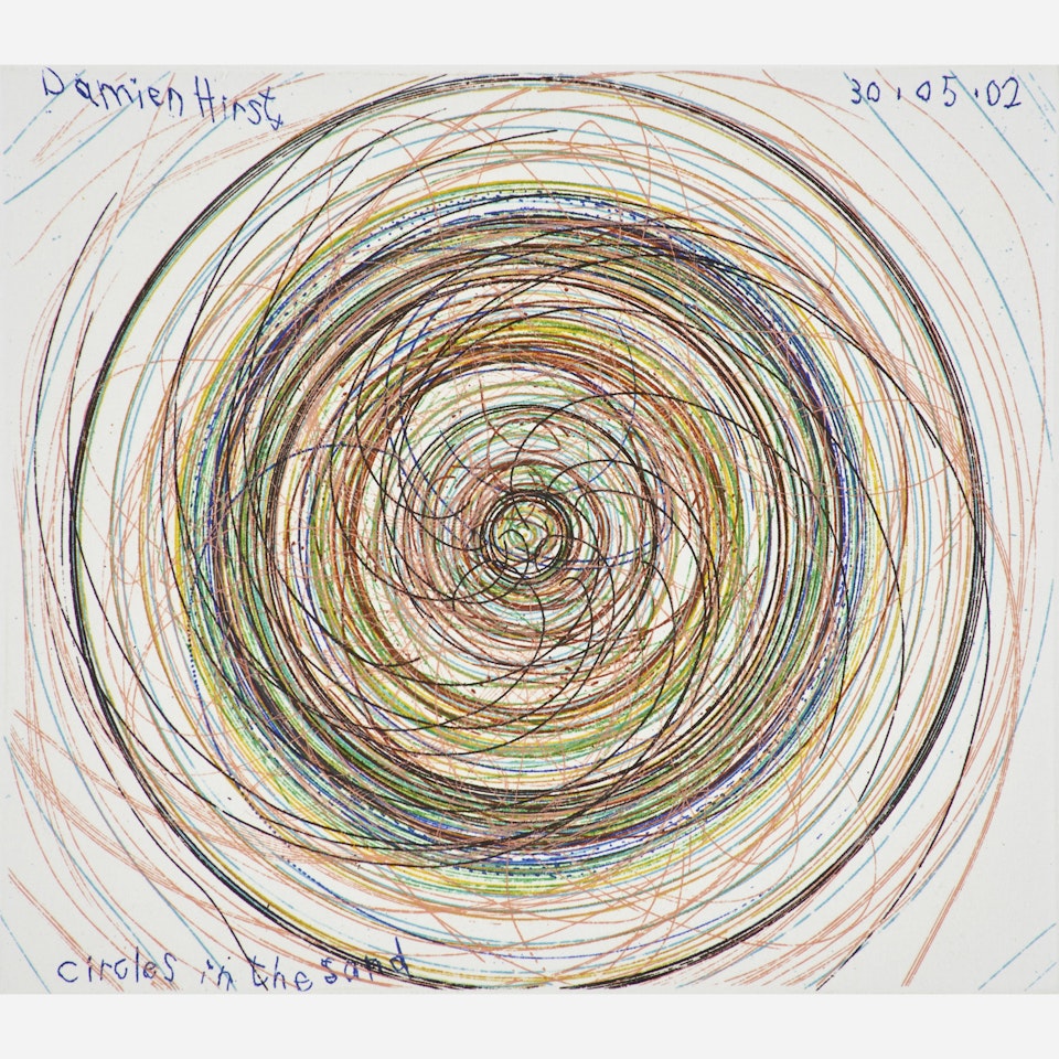 Circles in the Sand from by Damien Hirst