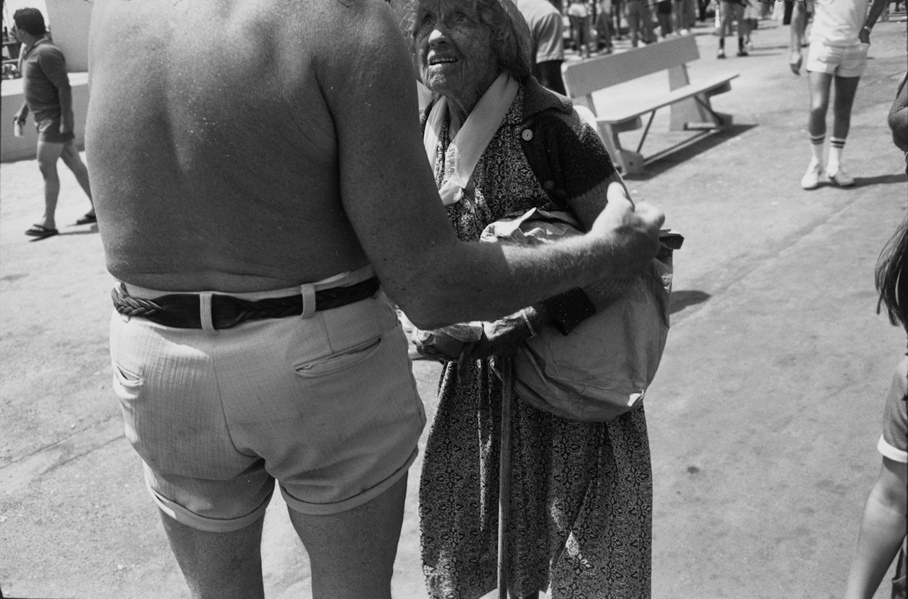 Venice, California; Santa Monica, California from "Women Are Better Than Men" 2 by Garry Winogrand