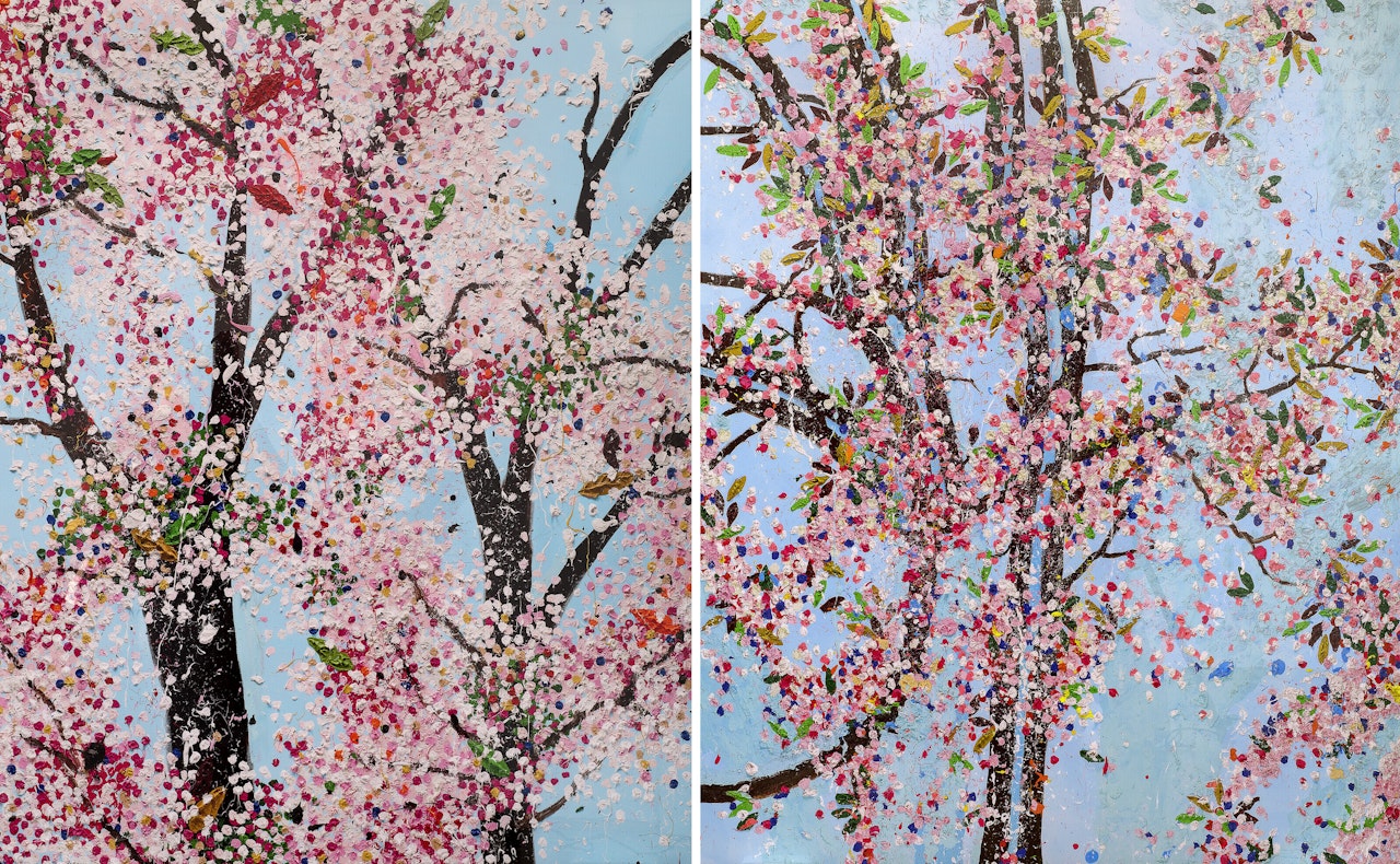 The Virtues - Courage; & Honesty by Damien Hirst