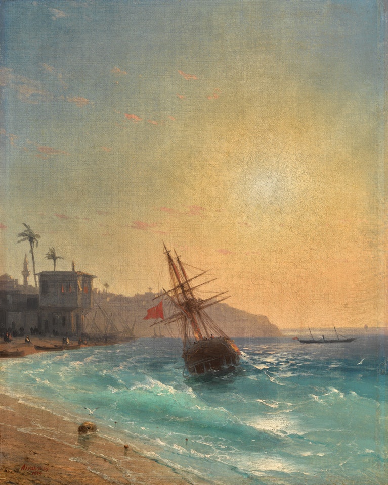 VIEW OF CONSTANTINOPLE by Ivan Konstantinovich Aivazovsky