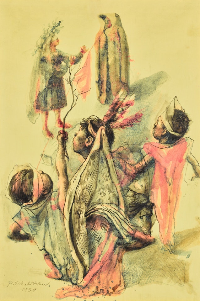 HIDE AND SEEK by Pavel Tchelitchew