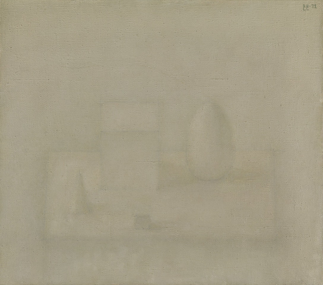 STILL LIFE WITH CUBES, PYRAMID AND EGG by Vladimir Weisberg