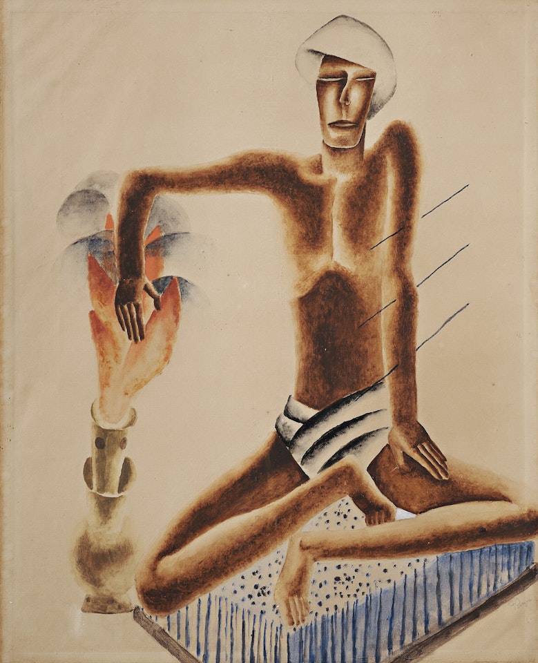 Le Fakir by Frits van den Berghe