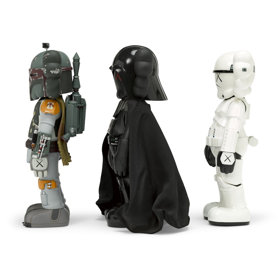Star Wars Companion (3 in 1 lot) by Kaws