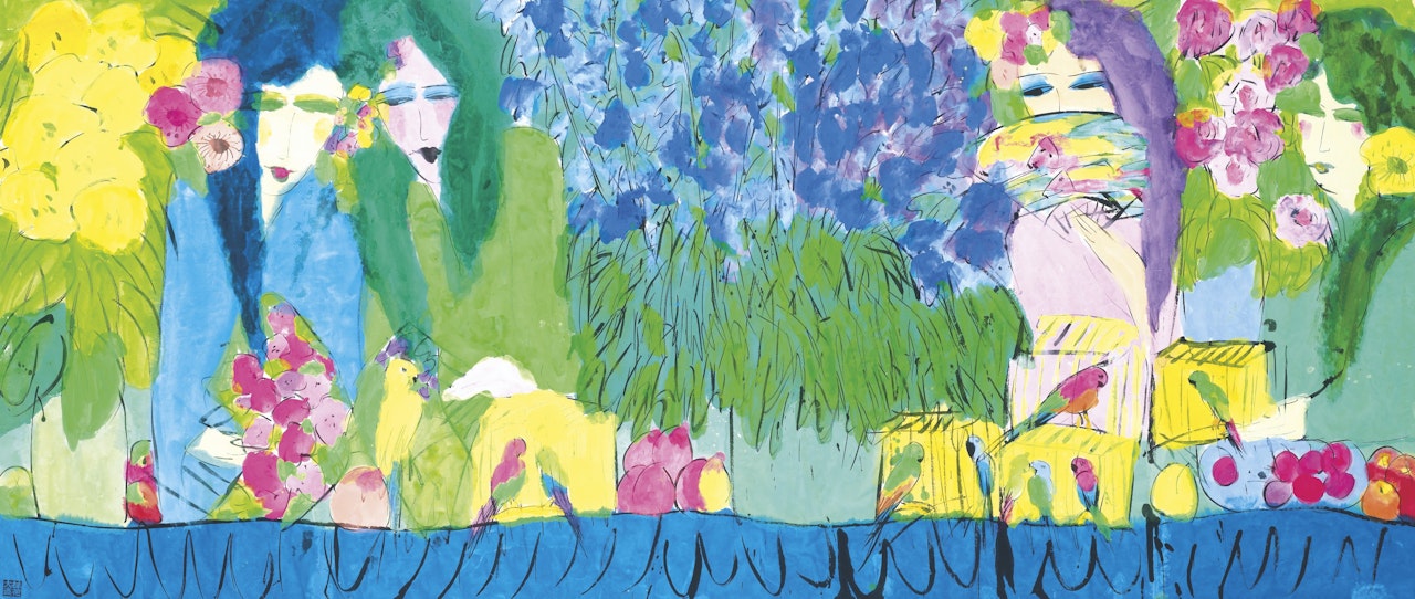 Untitled by Walasse Ting