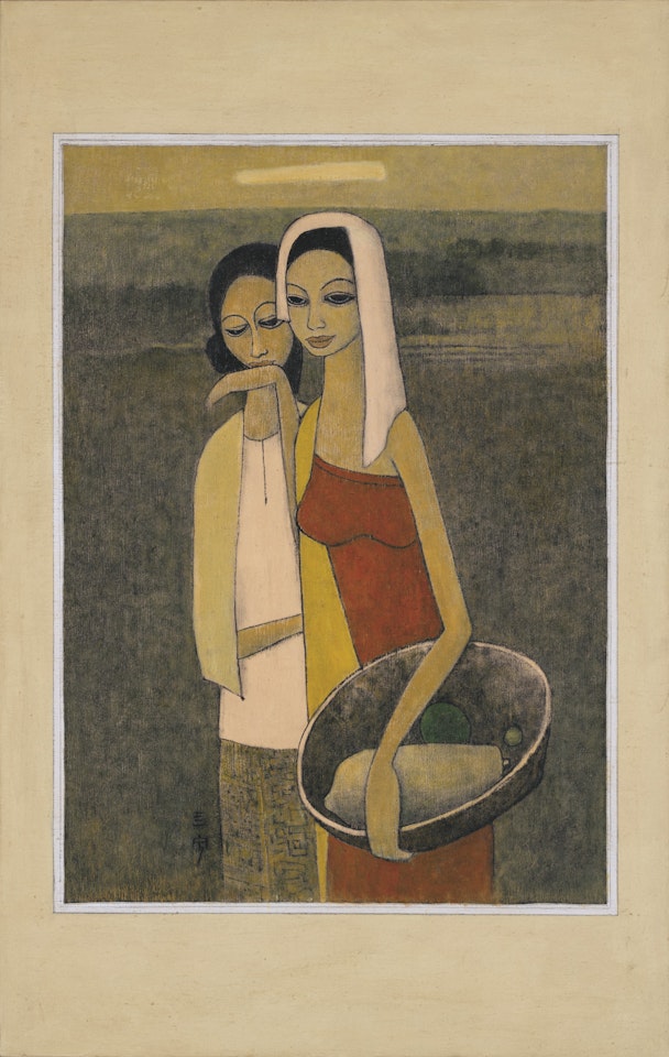 Sisters by Cheong Soo Pieng
