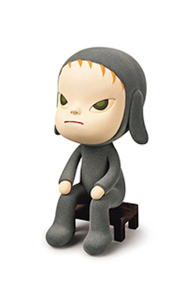 Sleepless Night (Sitting) by Yoshitomo Nara