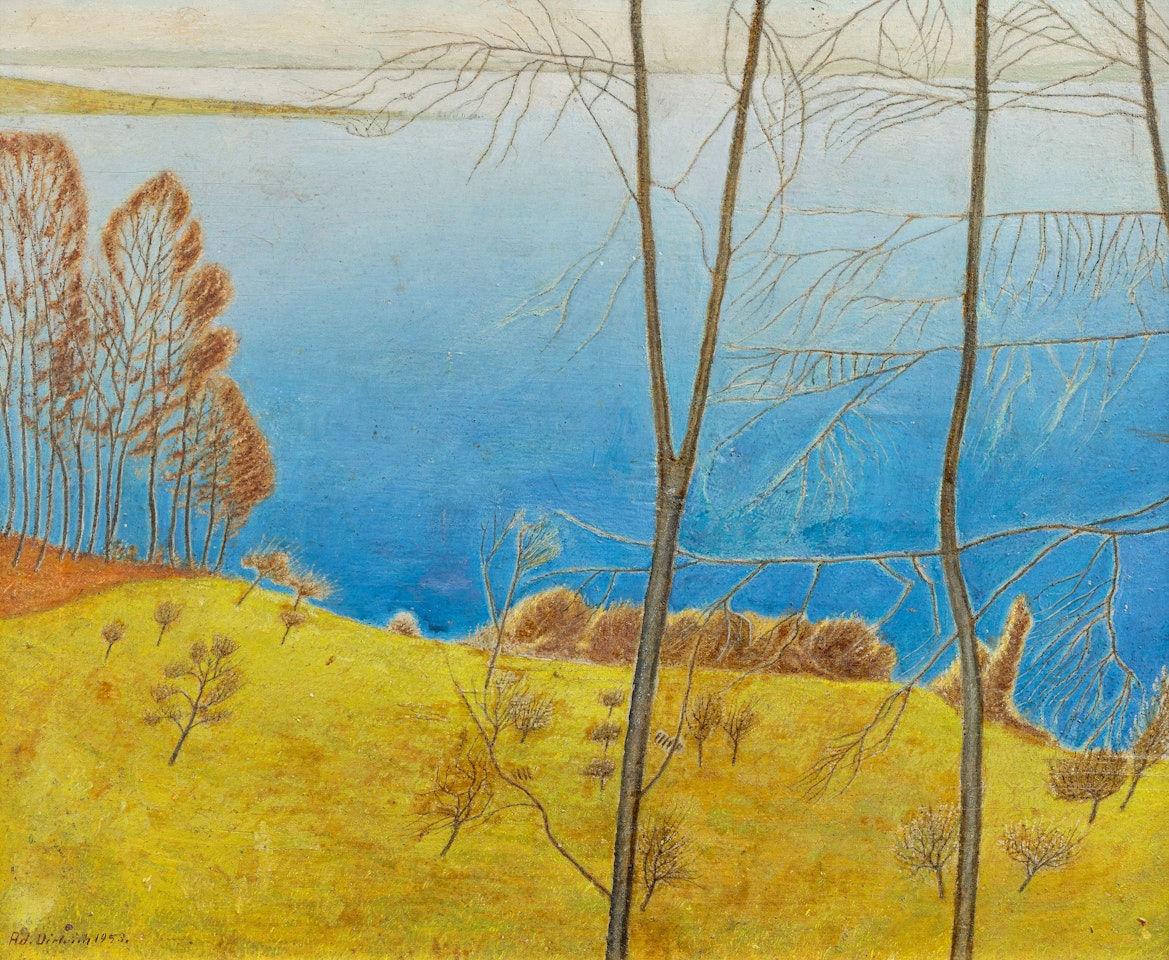 Blick auf den Untersee by Adolf Dietrich