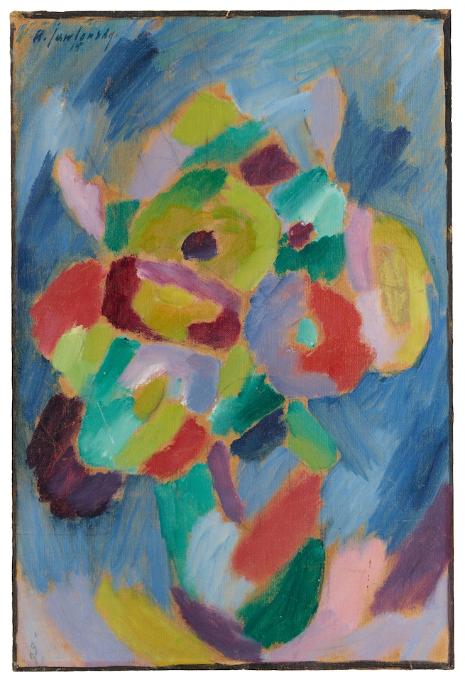 Blumen im Krug by Alexej von Jawlensky