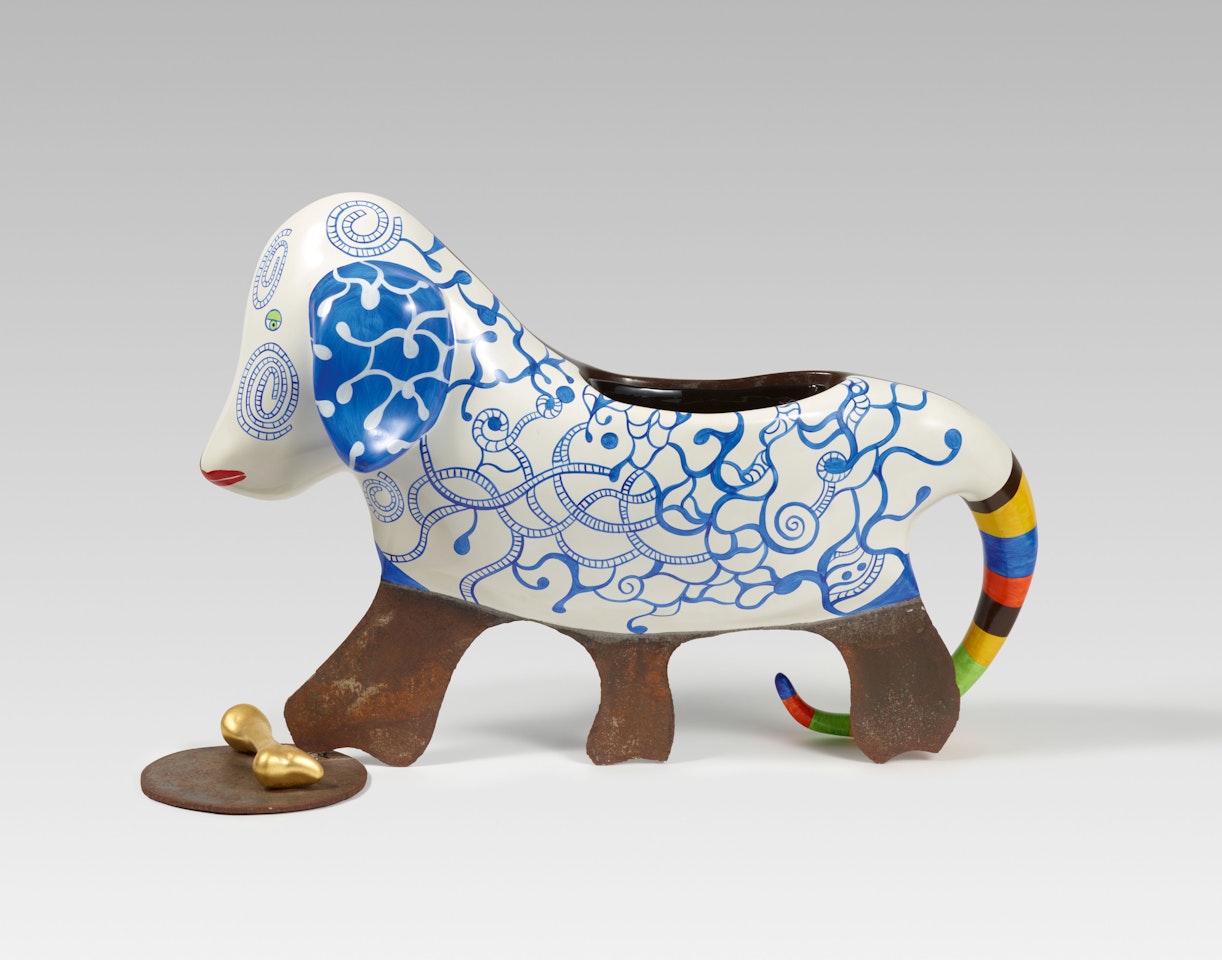Vase Chien by Niki de Saint Phalle