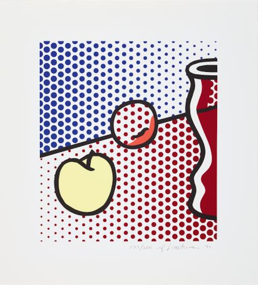 Still Life with Red Jar by Roy Lichtenstein