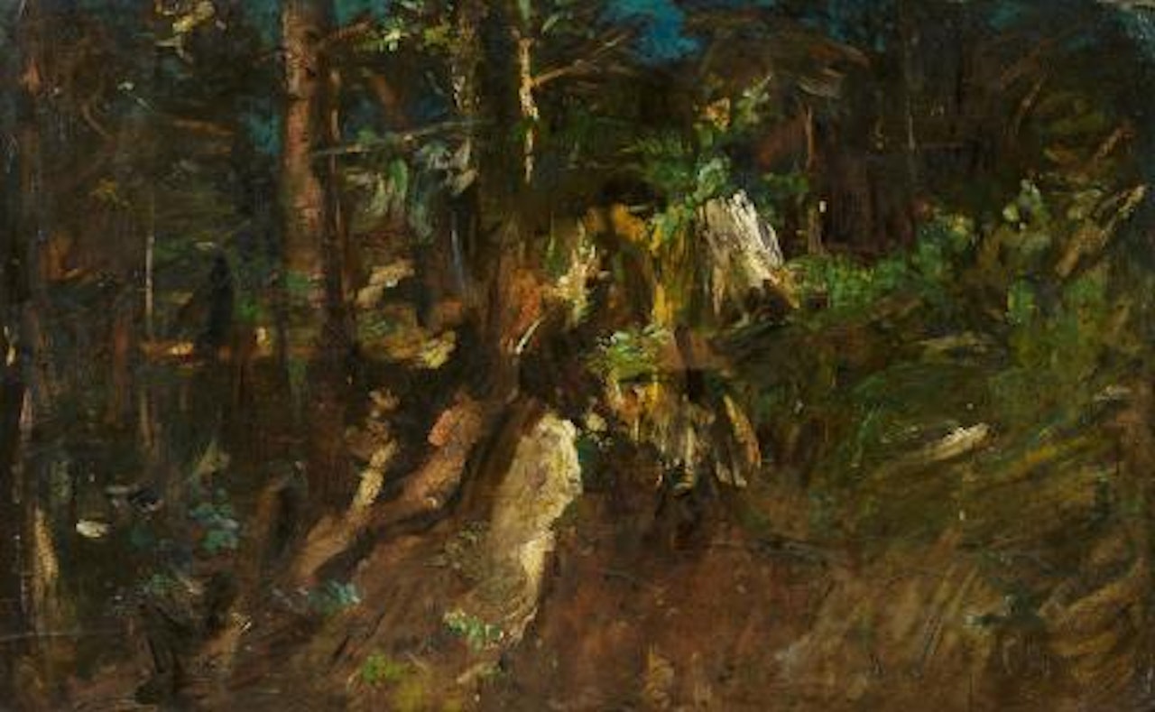 Der Wilde Graben bei Weimar by Christian Rohlfs