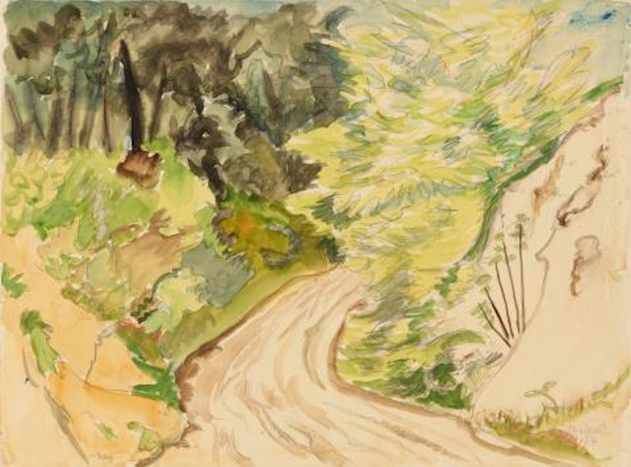 Weg by Erich Heckel
