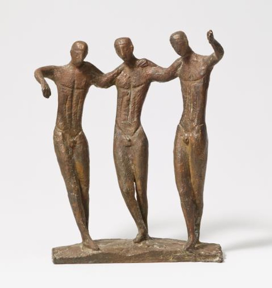 Drei griechische Tänzer by Gerhard Marcks