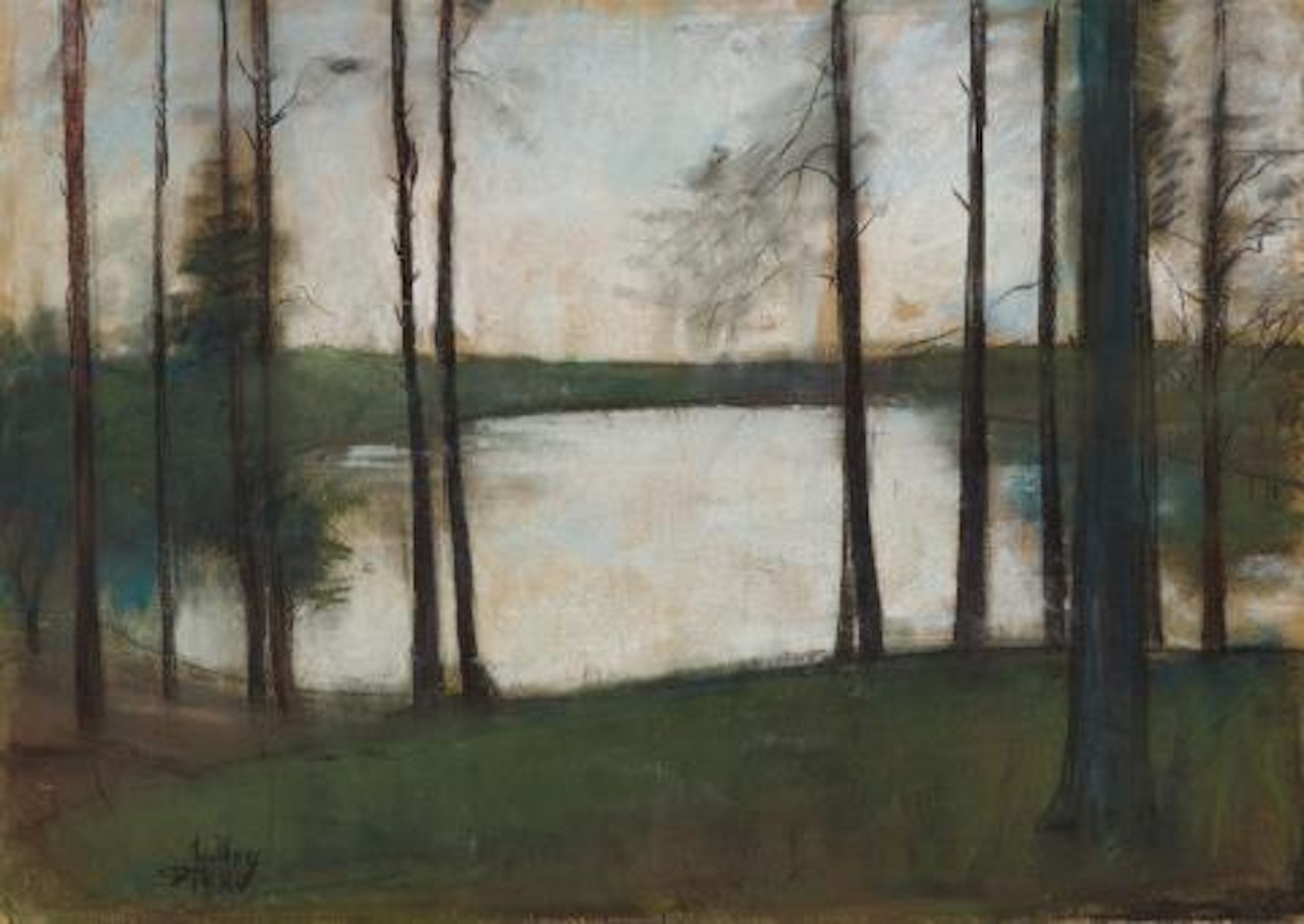 Am Schlachtensee by Lesser Ury