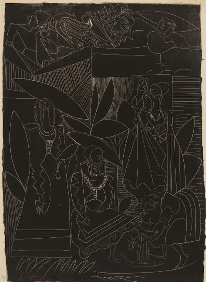 David et Bethsabée by Pablo Picasso