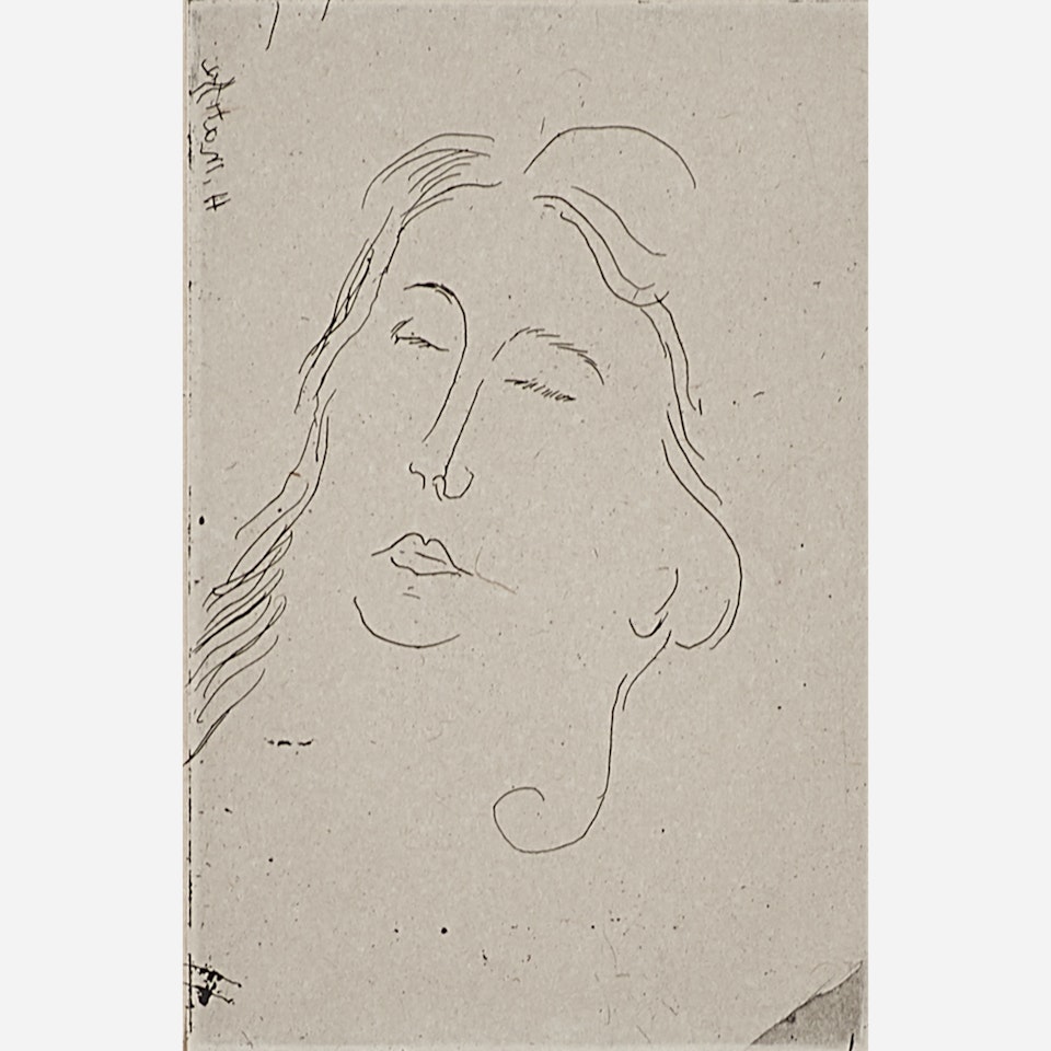 Marguerite (Eyes closed) by Henri Matisse