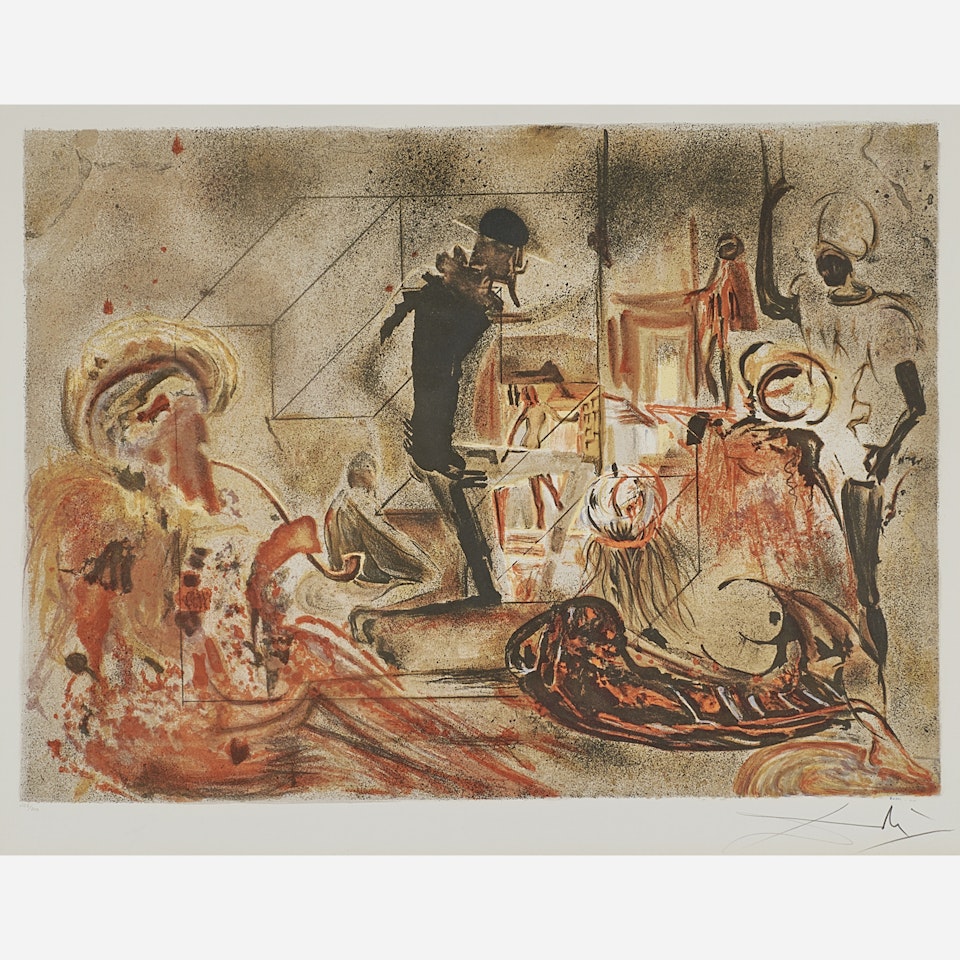 Studio of Dali by Salvador Dali